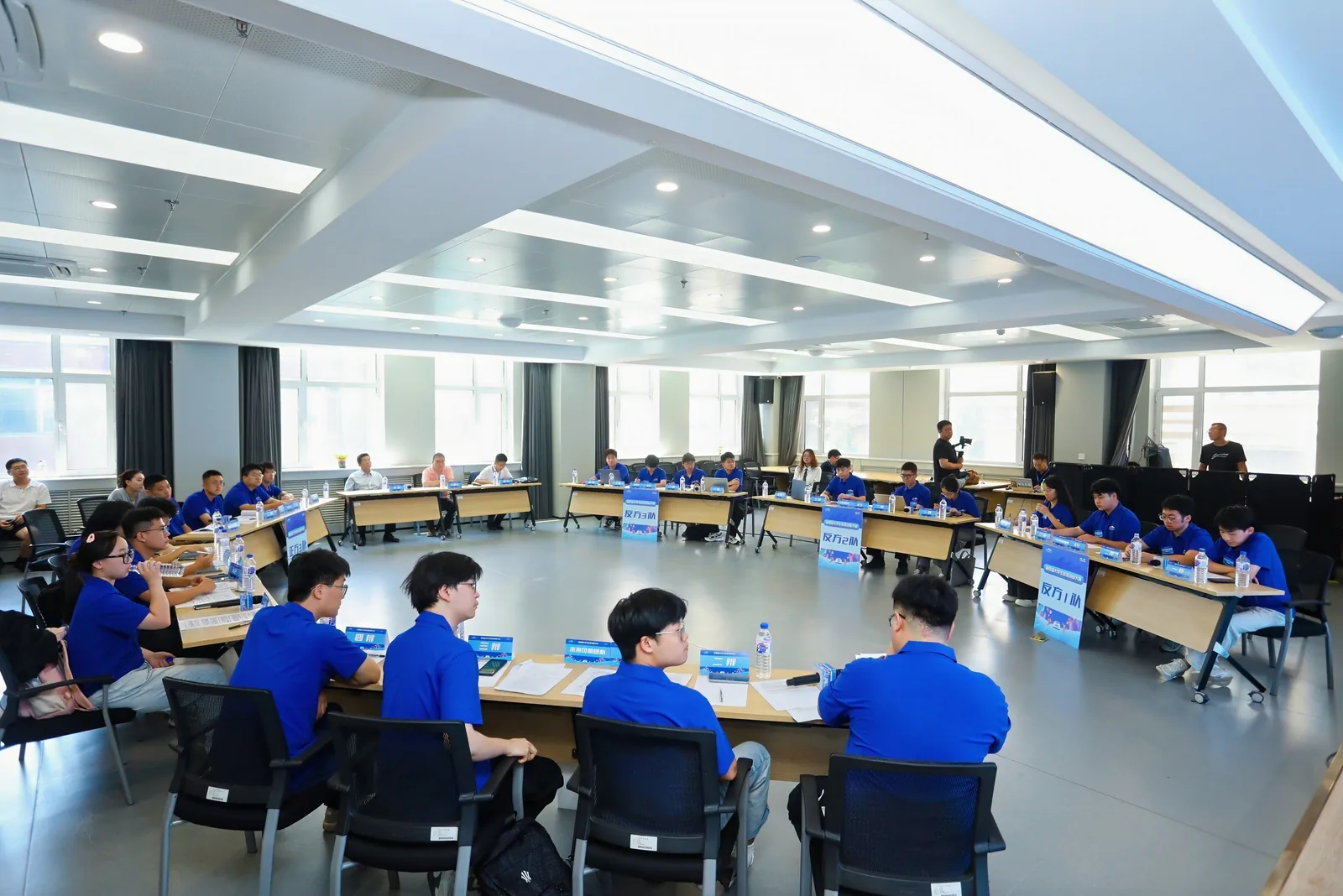 大学生标准创新大赛沉浸式活动现场