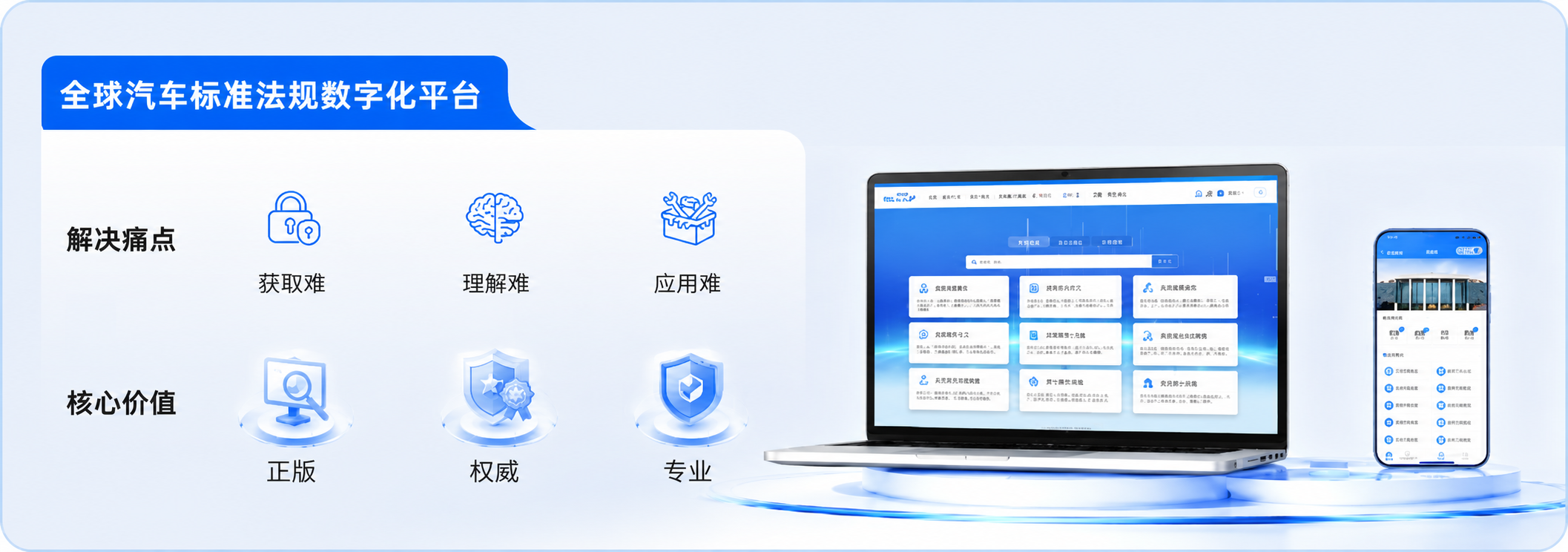 全球汽车标准法规数字化平台